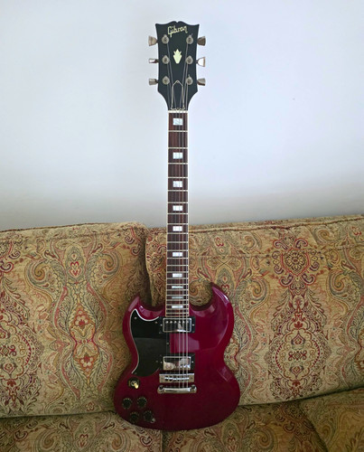 Left handed gibson - left, sg