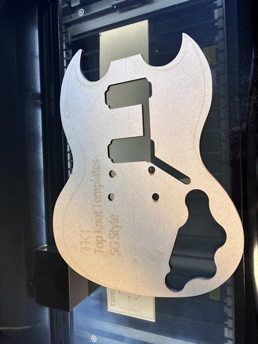 Gibson guitar body template - guitar,